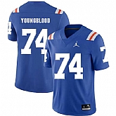 Florida Gators 74 Jack Youngblood Blue Throwback College Football Jersey Dzhi,baseball caps,new era cap wholesale,wholesale hats